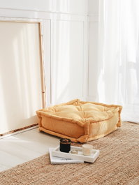 Atelier Del Sofa Biskuvi - Cojín de Terciopelo Amarillo